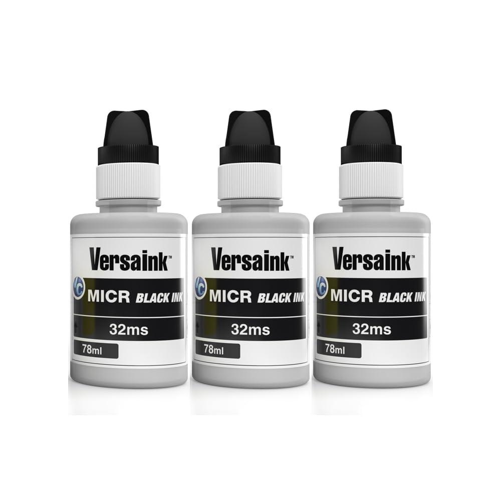 Amazon.com: Versaink-Nano 32 MS MICR Black Ink MICR Black Ink